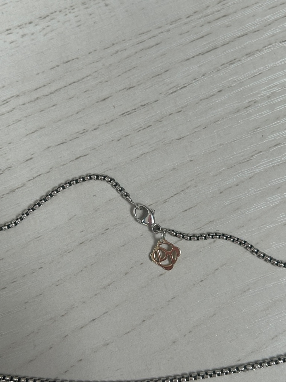 David Yurman Cross Pendant Necklace - Picture 5 of 7